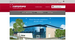 Desktop Screenshot of campmany.com